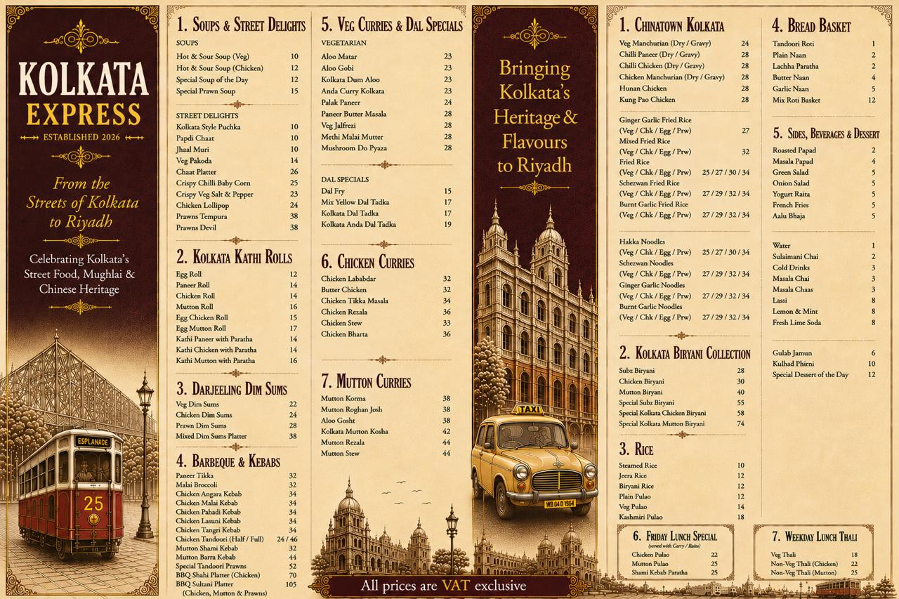 Kolkata Express KSA